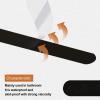 imageAnti Slip Shower Stickers Safety Bathtub Strips Adhesive Decals with Premium Scraper for Bath Tub Shower Stairs Ladders BoatsBlack