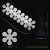 imageBathtub Stickers NonSlip Safety Shower Treads Adhesive Appliques with Premium ScraperClear