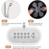 imageBathtub Stickers NonSlip Safety Shower Treads Adhesive Appliques with Premium ScraperGrey