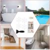 imageBathtub Stickers NonSlip Safety Shower Treads Adhesive Appliques with Premium ScraperWhite