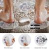 imageNon Slip Bathtub Stickers 10 PCS Large Cobblestone Adhesive Anti Slip Decal Treads for Shower and Bath Tub with Premium Scraper