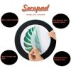 imageNon Slip Bathtub Stickers 10 PCS Large Leaves Adhesive Anti Slip Decal Treads for Shower and Bath Tub with Premium ScraperGreen