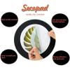 imageNon Slip Bathtub Stickers 10 PCS Large Leaves Adhesive Anti Slip Decal Treads for Shower and Bath Tub with Premium ScraperYellow