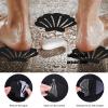 imageNonSlip Bathtub Stickers 24 PCS Shell Safety Bathroom Tubs Showers Treads Adhesive Decals Scraper ClearBlack