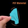 imageNonSlip Bathtub Stickers 24 PCS Shell Safety Bathroom Tubs Showers Treads Adhesive Decals Scraper ClearBlue