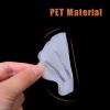 imageNonSlip Bathtub Stickers 24 PCS Shell Safety Bathroom Tubs Showers Treads Adhesive Decals Scraper ClearClear