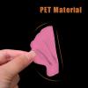 imageNonSlip Bathtub Stickers 24 PCS Shell Safety Bathroom Tubs Showers Treads Adhesive Decals Scraper ClearPink