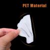 imageNonSlip Bathtub Stickers 24 PCS Shell Safety Bathroom Tubs Showers Treads Adhesive Decals Scraper ClearWhite