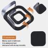imageNonSlip Bathtub Stickers 72 PCS Safety Bathroom Tubs Showers Treads Adhesive Decals Scraper GreyBlack