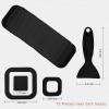 imageNonSlip Bathtub Stickers 72 PCS Safety Bathroom Tubs Showers Treads Adhesive Decals Scraper GreyBlack
