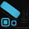 imageNonSlip Bathtub Stickers 72 PCS Safety Bathroom Tubs Showers Treads Adhesive Decals Scraper GreyBlue