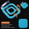 imageNonSlip Bathtub Stickers 72 PCS Safety Bathroom Tubs Showers Treads Adhesive Decals Scraper GreyBlue