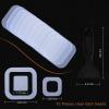 imageNonSlip Bathtub Stickers 72 PCS Safety Bathroom Tubs Showers Treads Adhesive Decals Scraper GreyClear