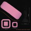 imageNonSlip Bathtub Stickers 72 PCS Safety Bathroom Tubs Showers Treads Adhesive Decals Scraper GreyPink