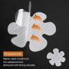 imageNonSlip Bathtub Stickers Safety Bathroom Tubs Showers Treads Adhesive Decals Scraper White SnowflakeClear