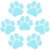 image20 PCS Original NonSlip Bathtub Stickers Large Safety Bathroom Tubs Showers Treads Adhesive Decals with ScraperBlue