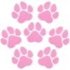 image20 PCS Original NonSlip Bathtub Stickers Large Safety Bathroom Tubs Showers Treads Adhesive Decals with ScraperPink
