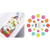 image40 X 16 Inch Baby Bath Mat and 20 pcs Flowers Bathtub Stickers