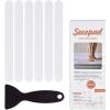 imageAnti Slip Shower Stickers 24 PCS Safety Bathtub Strips Adhesive Decals with Premium ScraperWhite