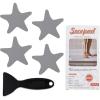 imageAnti Slip Shower Stickers Safety Bathtub Strips Adhesive Decals with Premium Scraper BlueGrey