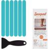 imageAnti Slip Shower Stickers Safety Bathtub Strips Adhesive Decals with Premium Scraper for Bath Tub Shower Stairs Ladders BoatsBlue