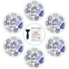 imageNon Slip Bathtub Stickers 10 PCS Large Cobblestone Adhesive Anti Slip Decal Treads for Shower and Bath Tub with Premium Scraper