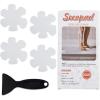 imageNonSlip Bathtub Stickers Safety Bathroom Tubs Showers Treads Adhesive Decals Scraper White SnowflakeClear