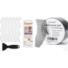 image24 PCS Patented Anti Slip Shower Stickers and 2 in X 30 FT 360IN Black Window Screen Repair Tape