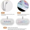 imageAnti Slip Colorful Shower Strips 24 PCS Bathtub Strips Adhesive Decals for Bath Tub Shower Stairs Ladders