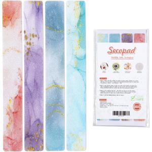 imageAnti Slip Colorful Shower Strips 24 PCS Bathtub Strips Adhesive Decals for Bath Tub Shower Stairs Ladders