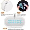imageOriginal Bathtub Stickers NonSlip RiverMussel Safety Shower Treads Adhesive Appliques with Premium Scraper
