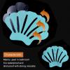 imageOriginal Bathtub Stickers NonSlip RiverMussel Safety Shower Treads Adhesive Appliques with Premium Scraper