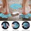 imageOriginal Bathtub Stickers NonSlip RiverMussel Safety Shower Treads Adhesive Appliques with Premium Scraper