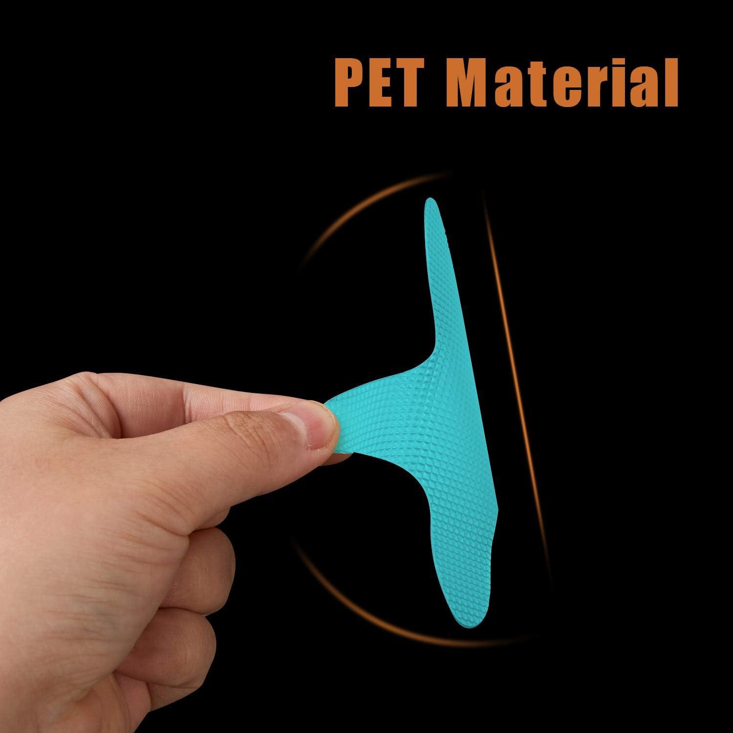 imageAnti Slip Shower Stickers 24 PCS Safety Bathtub Stickers Adhesive Decals with Premium Scraper for Bath Tub Shower Stairs Ladders Boats ClearBlue