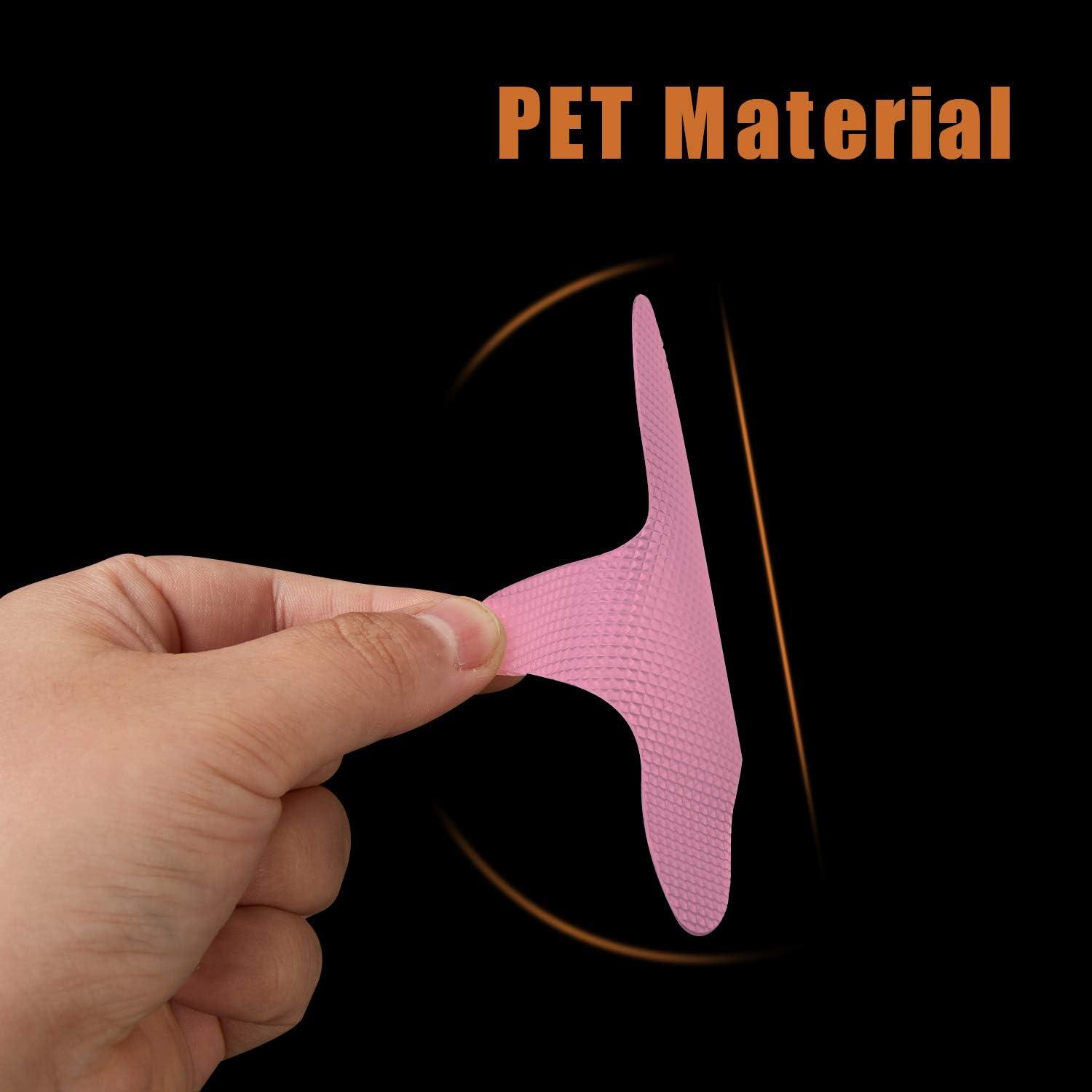 imageAnti Slip Shower Stickers 24 PCS Safety Bathtub Stickers Adhesive Decals with Premium Scraper for Bath Tub Shower Stairs Ladders Boats ClearPink