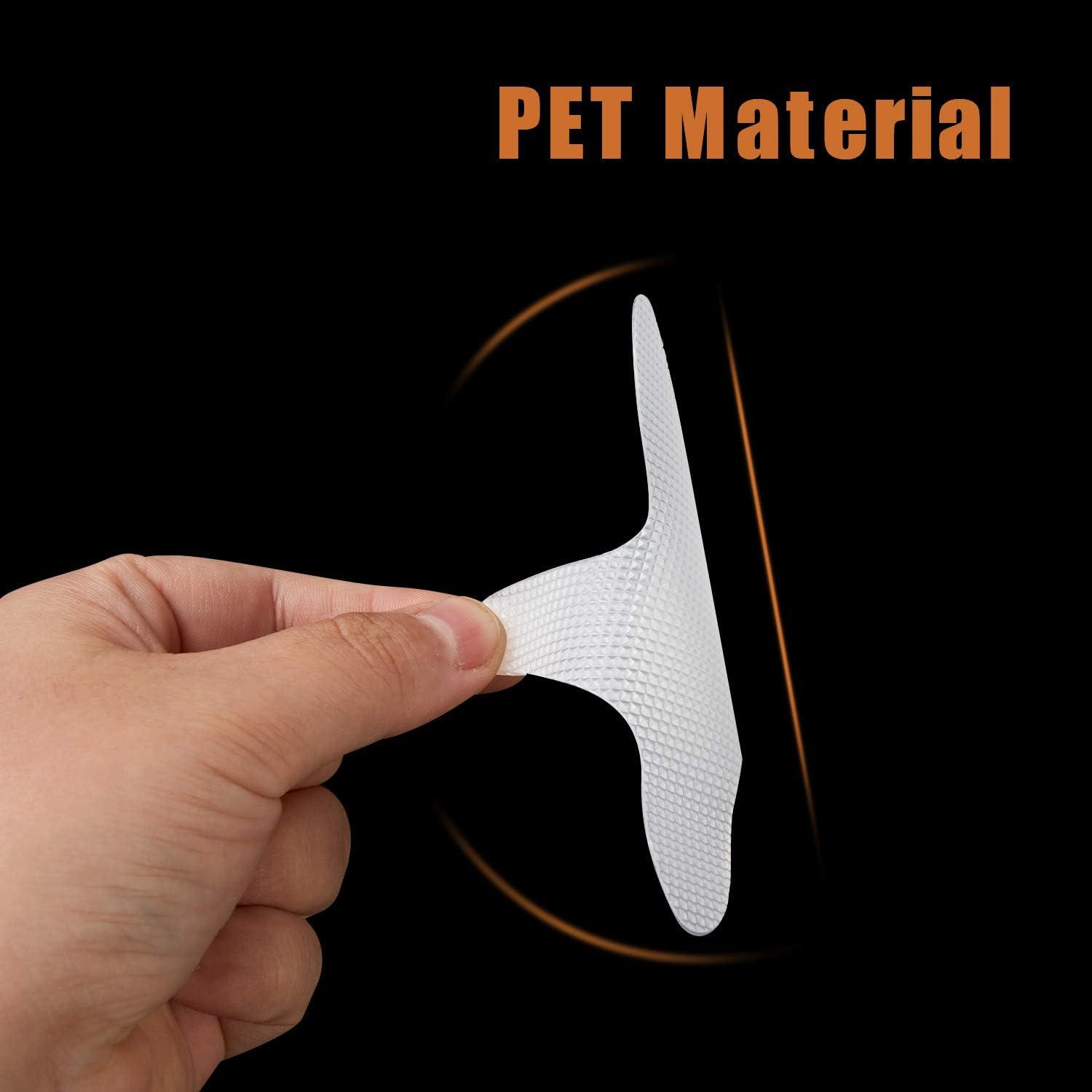 imageAnti Slip Shower Stickers 24 PCS Safety Bathtub Stickers Adhesive Decals with Premium Scraper for Bath Tub Shower Stairs Ladders Boats ClearWhite