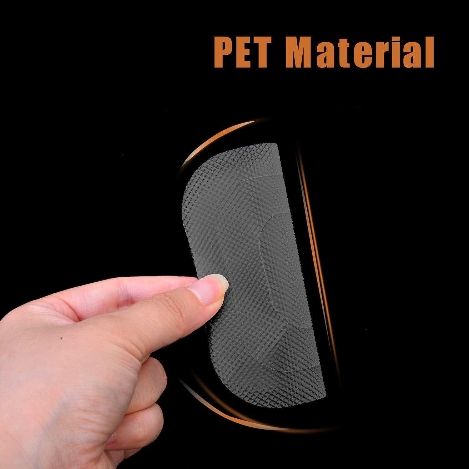 imageNonSlip Bathtub Stickers 36 PCS Safety Bathroom Tubs Showers Treads Adhesive Decals ScraperGrey