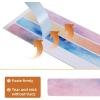 imageAnti Slip Colorful Shower Strips 24 PCS Safety Bathtub Strips Adhesive Decals for Bath Tub Shower Stairs Ladders Boats