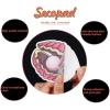 imageNon Slip Bathtub Stickers 16 PCS Adhesive Kids Sea Shell Anti Slip Decal Treads for Shower and Bath Tub with Premium Scraper