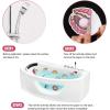imageNon Slip Bathtub Stickers 16 PCS Adhesive Kids Sea Shell Anti Slip Decal Treads for Shower and Bath Tub with Premium Scraper