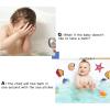 imageNon Slip Bathtub Stickers 16 PCS Adhesive Kids Sea Shell Anti Slip Decal Treads for Shower and Bath Tub with Premium Scraper