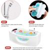imageNon Slip Bathtub Stickers 30 PCS Shower Floor Non Slip Stickers Bright Flowers Appliques