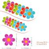 imageNon Slip Bathtub Stickers 30 PCS Shower Floor Non Slip Stickers Bright Flowers Appliques