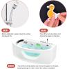 imageNon Slip Bathtub Stickers 32 PCS Adhesive Kids Animals Anti Slip Decal Treads for Shower and Bath Tub with Premium Scraper