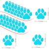 imageNonSlip Bathtub Stickers 30 Large PCS Safety Bathroom Tubs Showers Treads Adhesive DecalsBlue