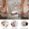 imageNonSlip Bathtub Stickers 30 Large PCS Safety Bathroom Tubs Showers Treads Adhesive DecalsGrey