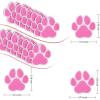 imageNonSlip Bathtub Stickers 30 Large PCS Safety Bathroom Tubs Showers Treads Adhesive DecalsPink