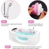 imageNonSlip Bathtub Stickers 30 Large PCS Safety Bathroom Tubs Showers Treads Adhesive DecalsPink
