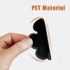 imageOriginal Bathtub Stickers NonSlip 12PCS Safety Shower Treads Adhesive Appliques with Premium Scraper GreyBlack