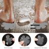 imageOriginal Bathtub Stickers NonSlip 12PCS Safety Shower Treads Adhesive Appliques with Premium Scraper GreyGrey